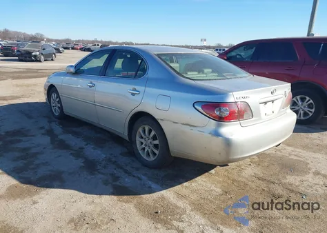 2004 Lexus Es 330 из США, поврежденный, VIN JTHBA30G840009697